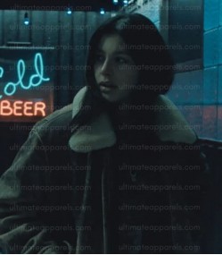 Something Very Bad Is Going to Happen Camila Morrone Rachel Leather Jacket